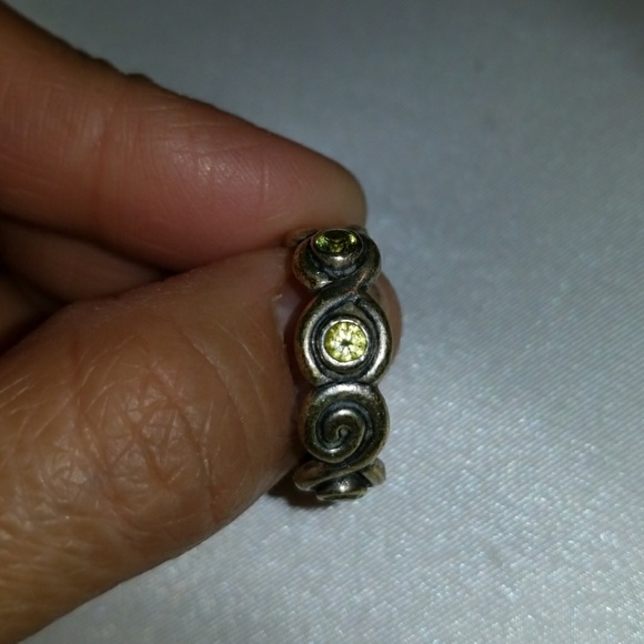 Pandora rings set with gemstones - Picture 4 of 6
